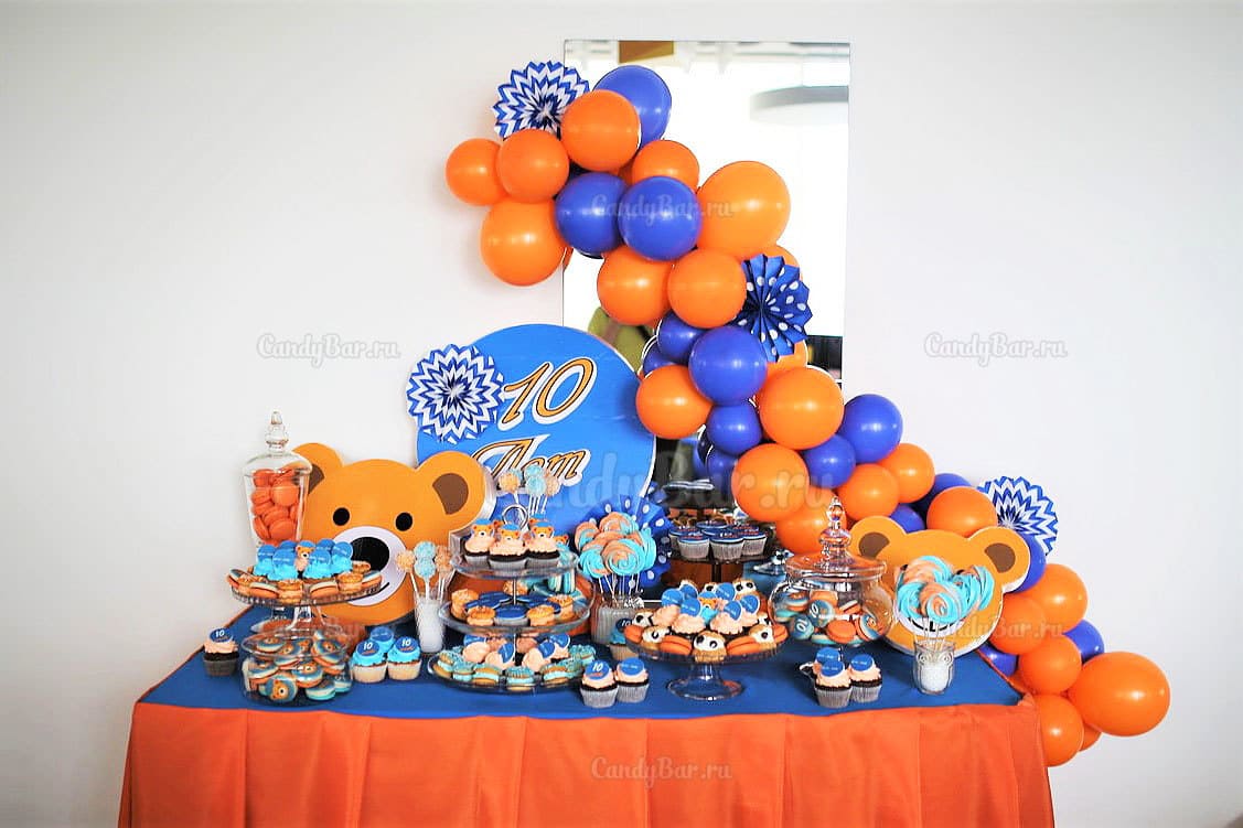 Сладкий стол на юбилей компании Mail.ru