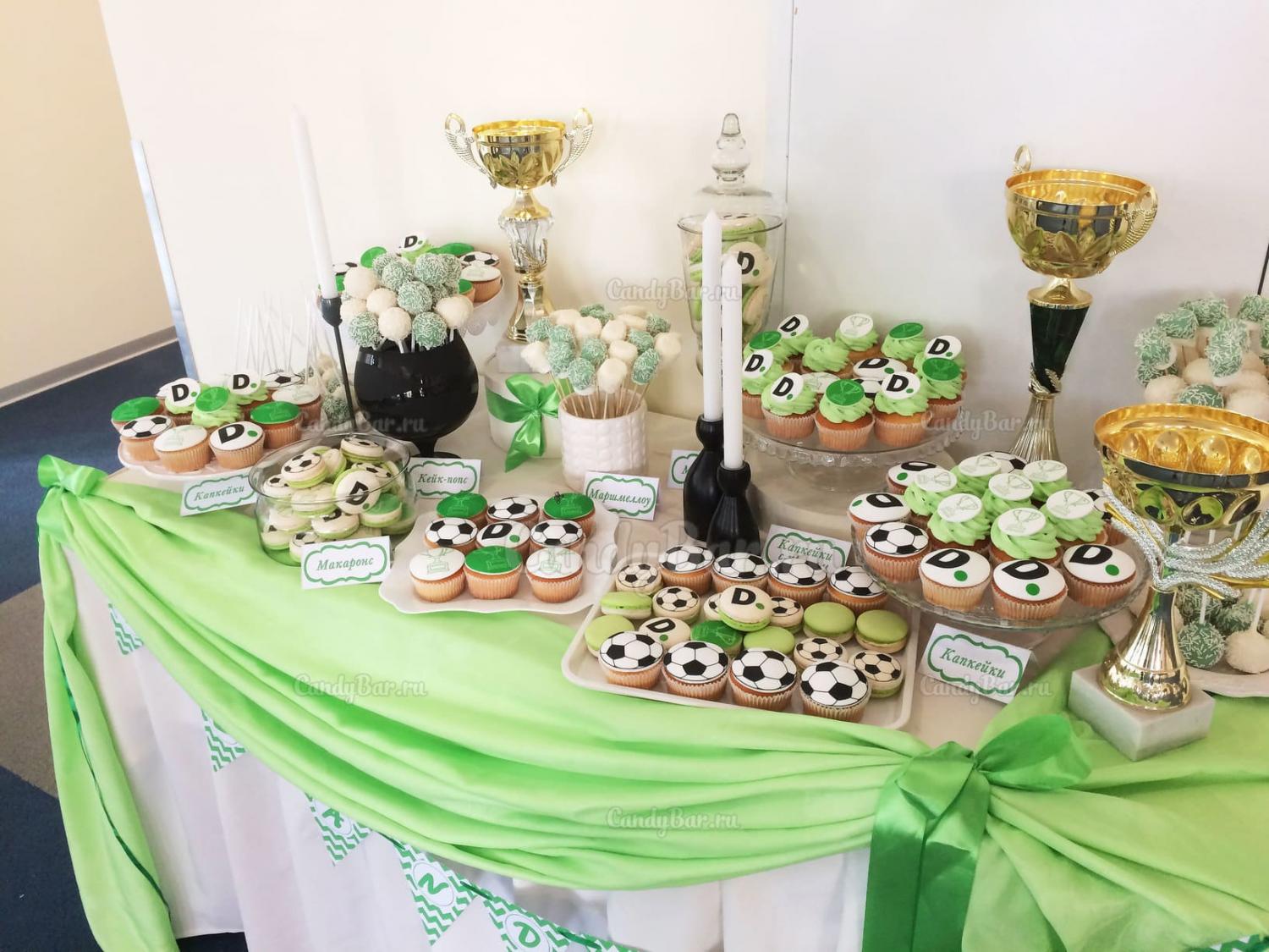 Кэнди бар в стиле Футбол для компании Deloitte
