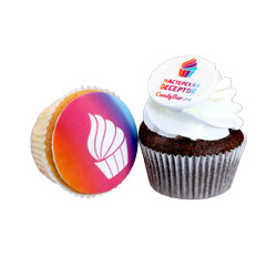 Капкейки с логотипом