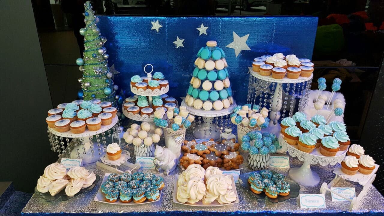 Сладкий стол на Новый год для AMG