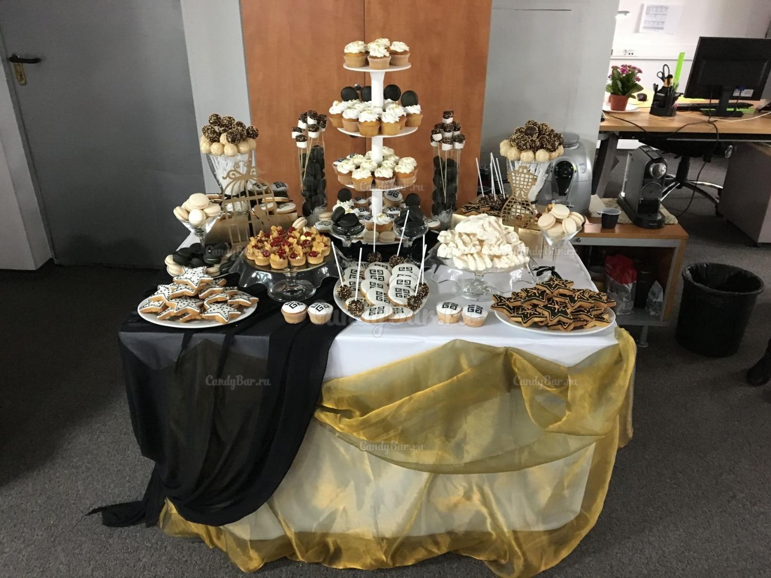 Сладкий стол на корпоратив для сотрудников компании Givenchy