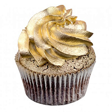 Капкейк с золотым кремом