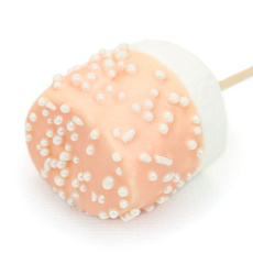 Маршмеллоу (зефир) в персиковой глазури