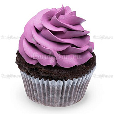 Капкейк Шоколад и Вишня (сиреневый)