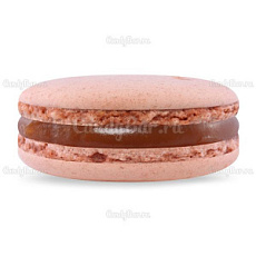 Макаруны бежевые карамельные 