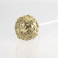 Кейк-попсы шоколадные золотые