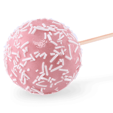 Кейк-попсы розовые малиновые