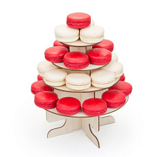 Пирамида 4 яруса (25 макарун)