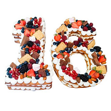 Торт Цифры на день рождения ребенка