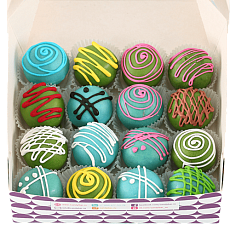 Набор кейк-боллов кокосовых - 16 шт.