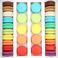 Набор макарун "Ассорти" 28 шт