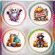 Набор макаронс "Halloween party" - 4 шт