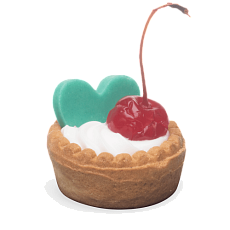 Корзиночка с кремом Тиффани