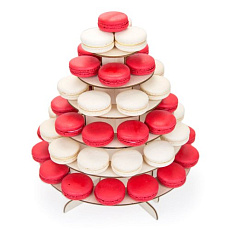 Пирамида 6 ярусов (55 макарун)