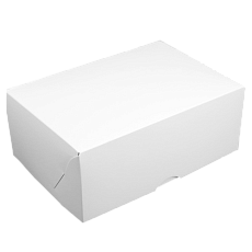 Коробка на 6 капкейков белая без окна