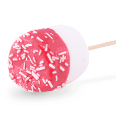 Маршмеллоу (зефир) в красной глазури