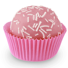 Кейк-боллы розовые малиновые