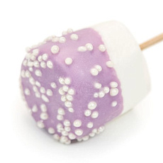 Маршмеллоу (зефир) в сиреневой глазури