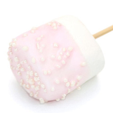 Маршмеллоу (зефир) в нежно-розовой глазури