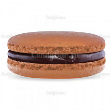 Макаруны коричневые шоколадные