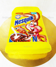 Торт с логотипом Nesquik