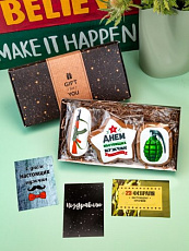 Набор пряников "Защитнику отечества на 23 февраля", 3 шт