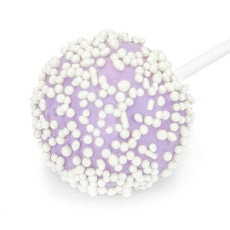 Кейк-попсы сиреневые малиновые