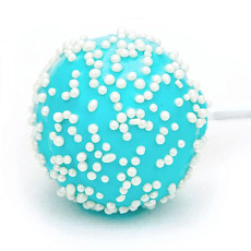 Кейк-попсы голубые кокосовые