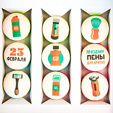 Макаруны Праздник 23 февраля 9 шт