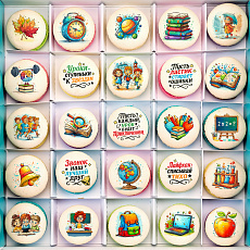 Макаруны - 1 сентября 25 шт