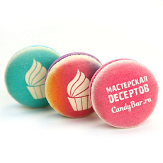 Макаруны с лого - полная заливка