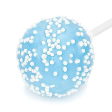 Кейк-попсы светло-голубые кокосовые