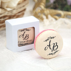 Макарун на свадьбу в коробочке