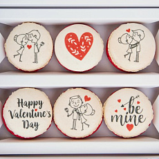 Макаруны С 14 февраля 6 шт