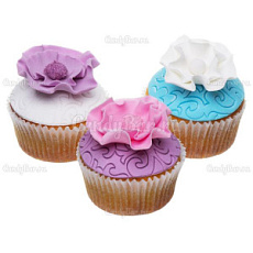 Капкейки с мастикой на заказ