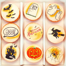 Набор макарун "На Хэллоуин" - 9 шт