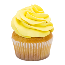 Капкейк Ваниль и Дыня (желтый)