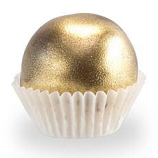 Кейк-боллы золотые шоколадные