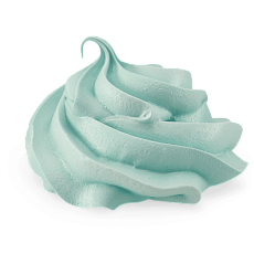 Безе (меренги) голубое