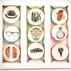 Макаруны "Джентльмену" 9 шт