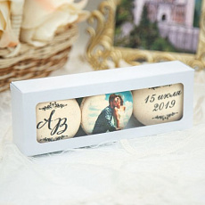 Набор свадебных макарун 3 шт