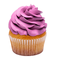 Капкейк Ваниль и Вишня (сиреневый)