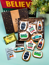 Печенье "Набор настоящего мужчины", 5 шт