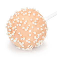 Кейк-попсы светло-персиковые апельсиновые